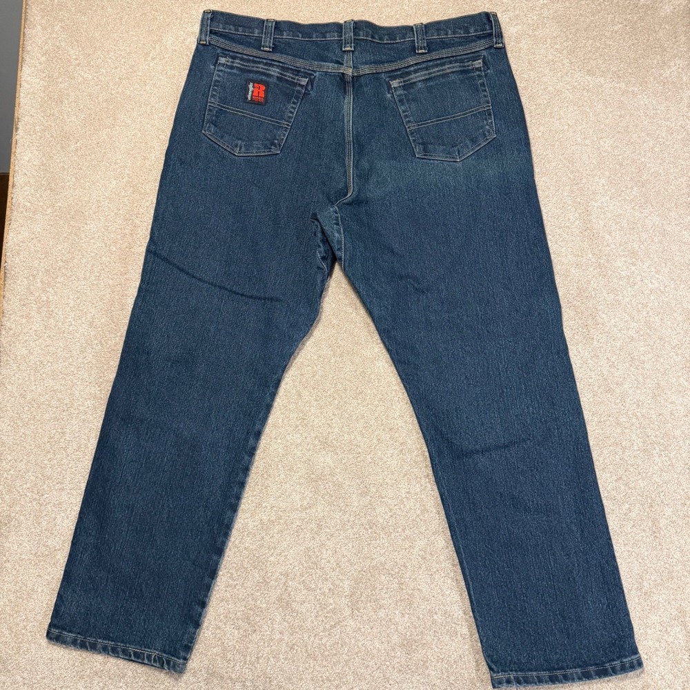 Wrangler RIGGS Workwear Jeans Mens 42x30 Blue Bundle 3 Pair Relaxed Fit Denim - Picture 13 of 16